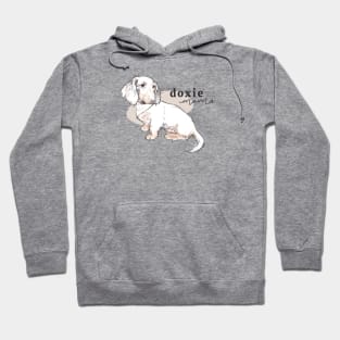 Longhaired Doxie Mama Hoodie